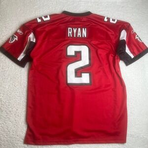 NFL on field Reebok Atlanta Falcons Matt Ryan #2 jersey stitched xxl length + 2